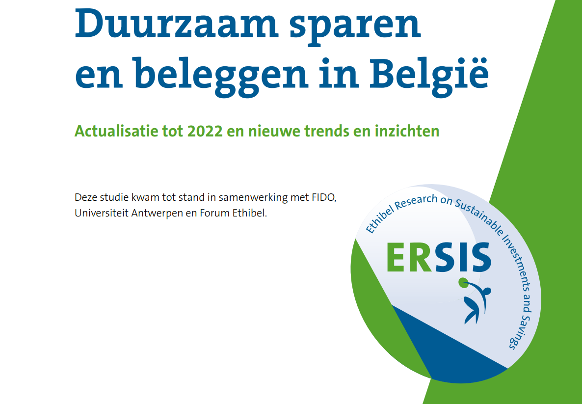 Sustainable investing and saving in Belgium: more products but lower volume in 2022